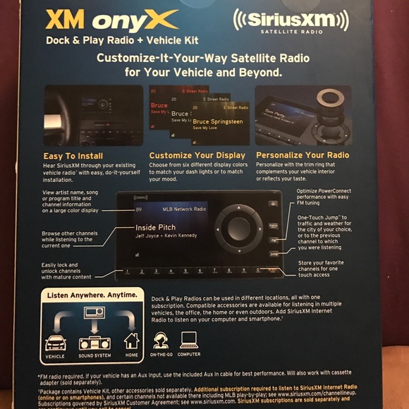 Brand New Sirius XM 🚗 radio - Picture 7 of 8