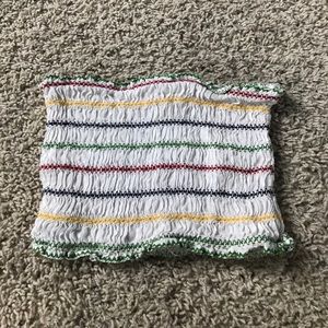 Free people smocked tube top