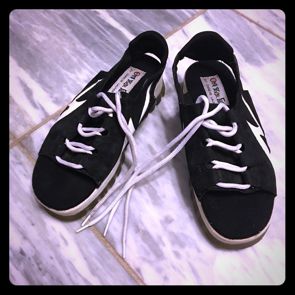 Slip on sneakers sandals