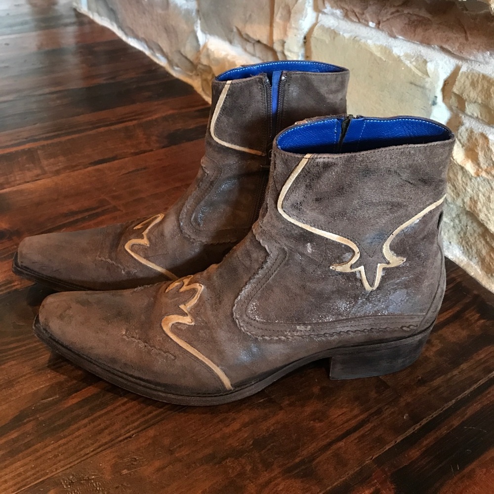 Mark Nason Brown Ankle Boots
