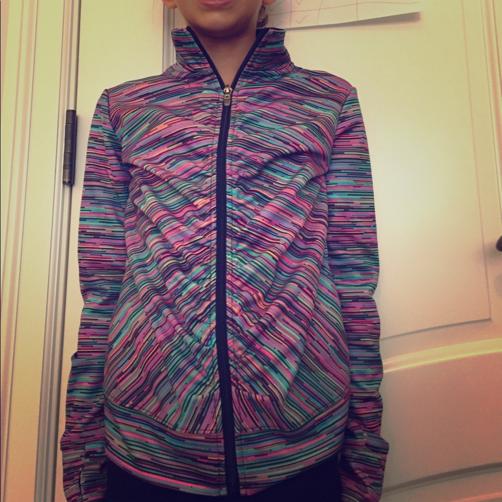 Champion multi color zip up jacket