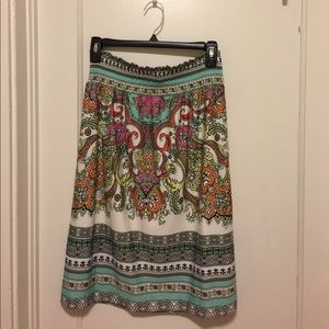 Summer Paisley skirt