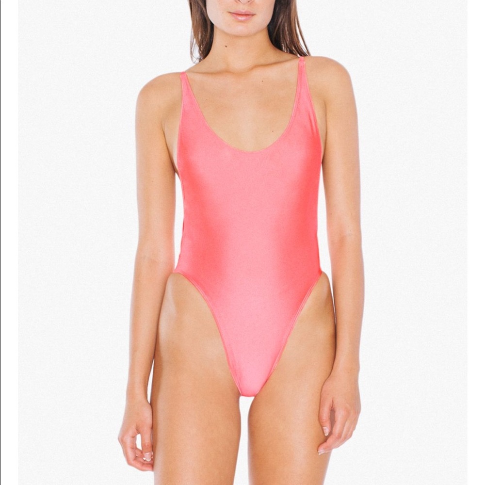 American Apparel high-cut swimsuit