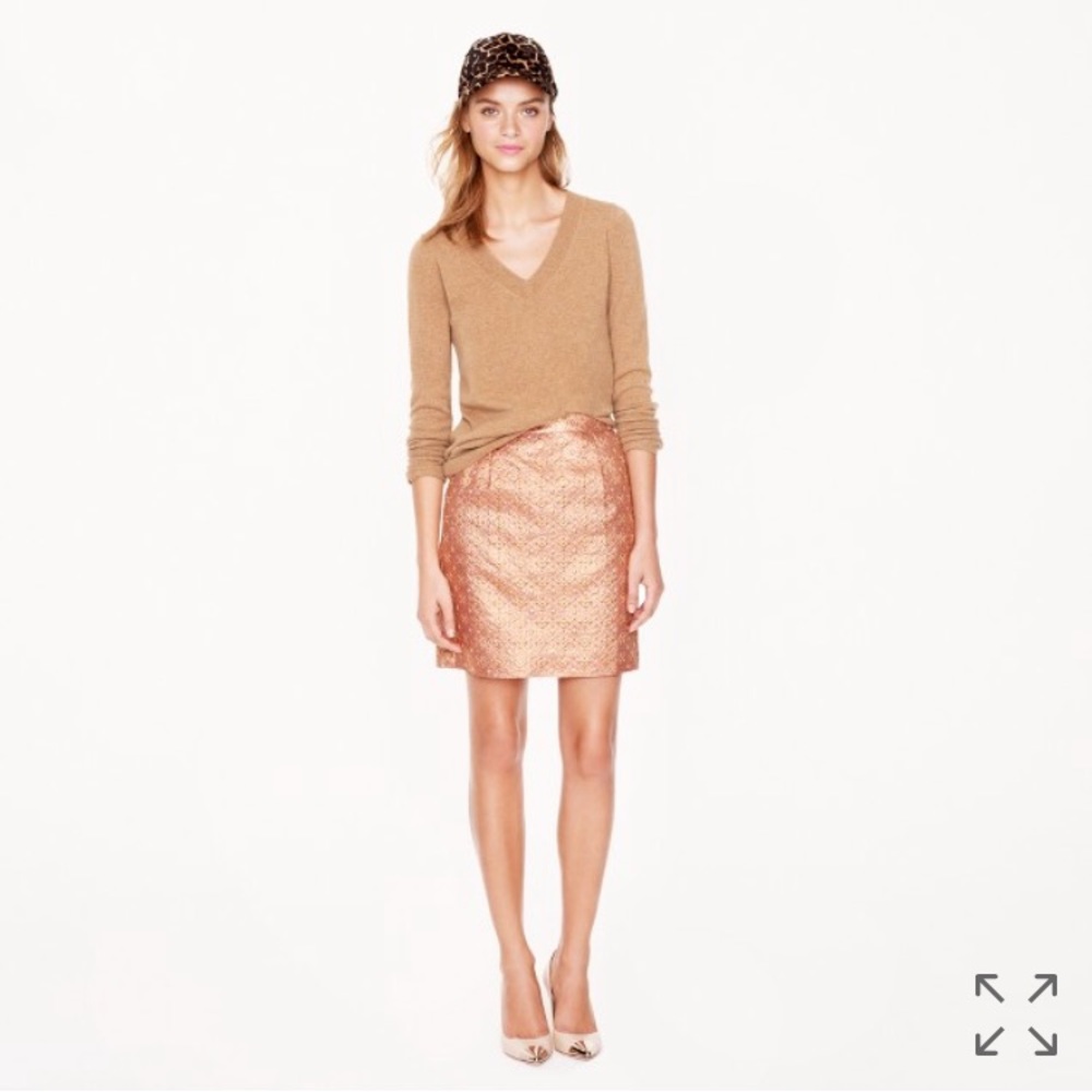 J Crew Collection salon mini in quartz jacquard