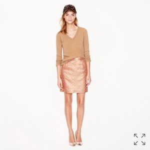 J Crew Collection salon mini in quartz jacquard