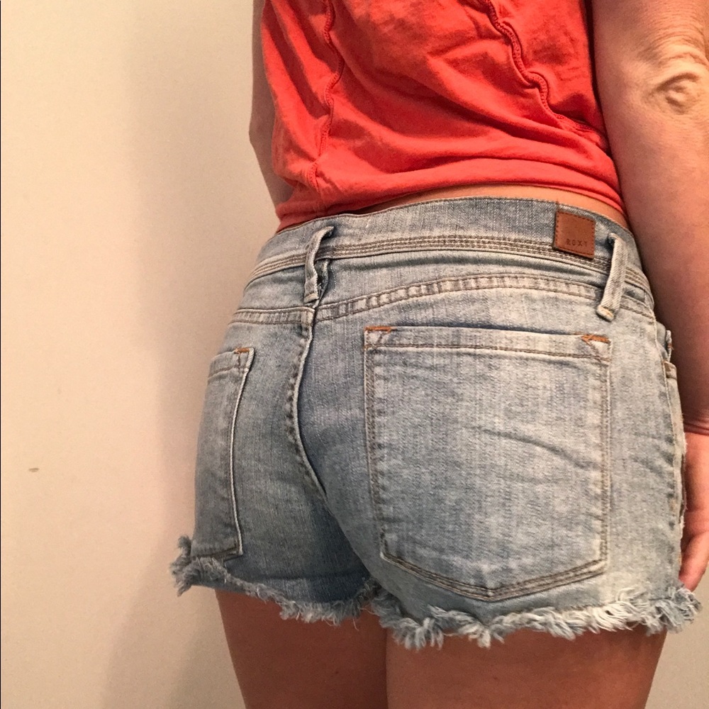 Roxy jean shorts