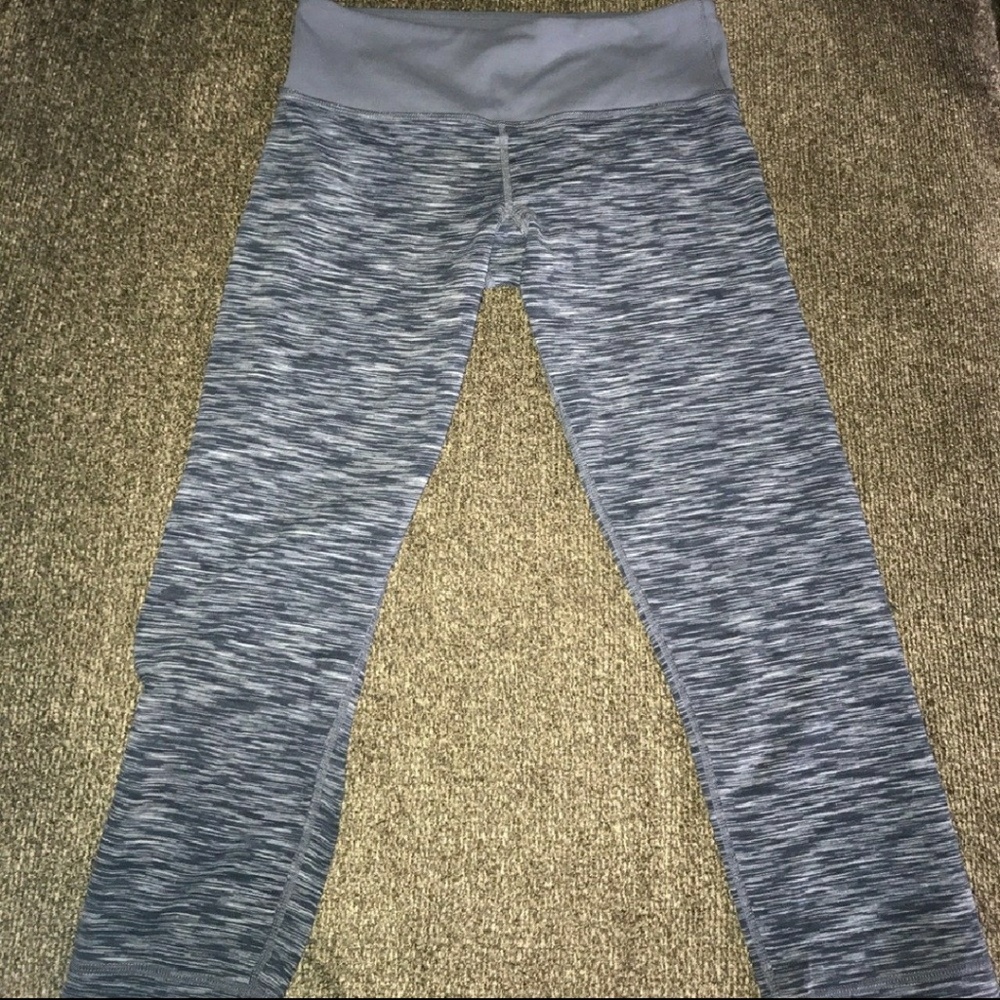 Gray Lululemon crops
