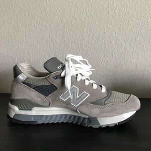 Suede New Balance sneakers