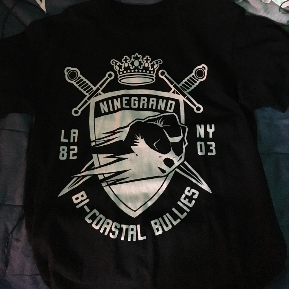 NINEGRAND logo shirt. M
