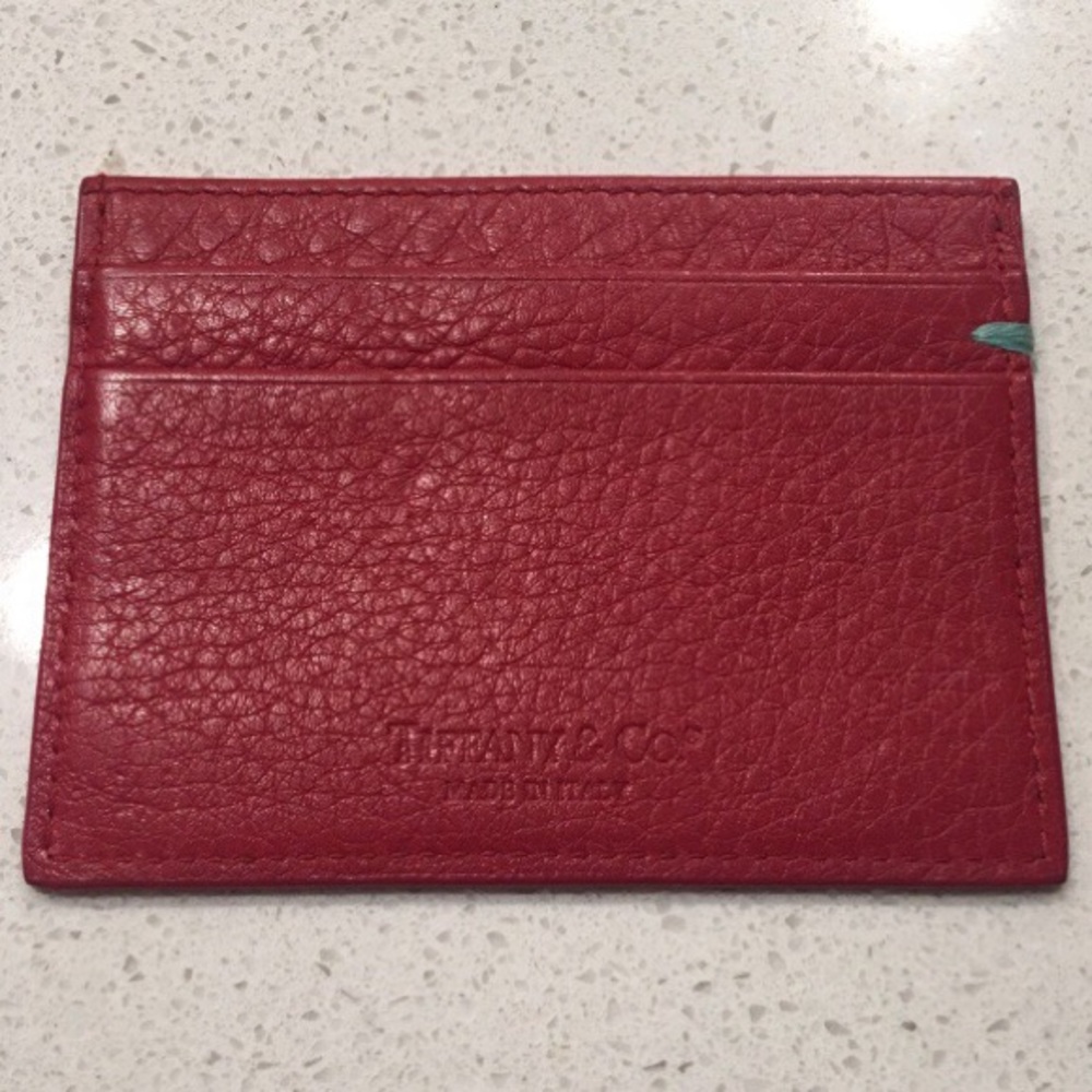 Tiffany's Red Card Holder