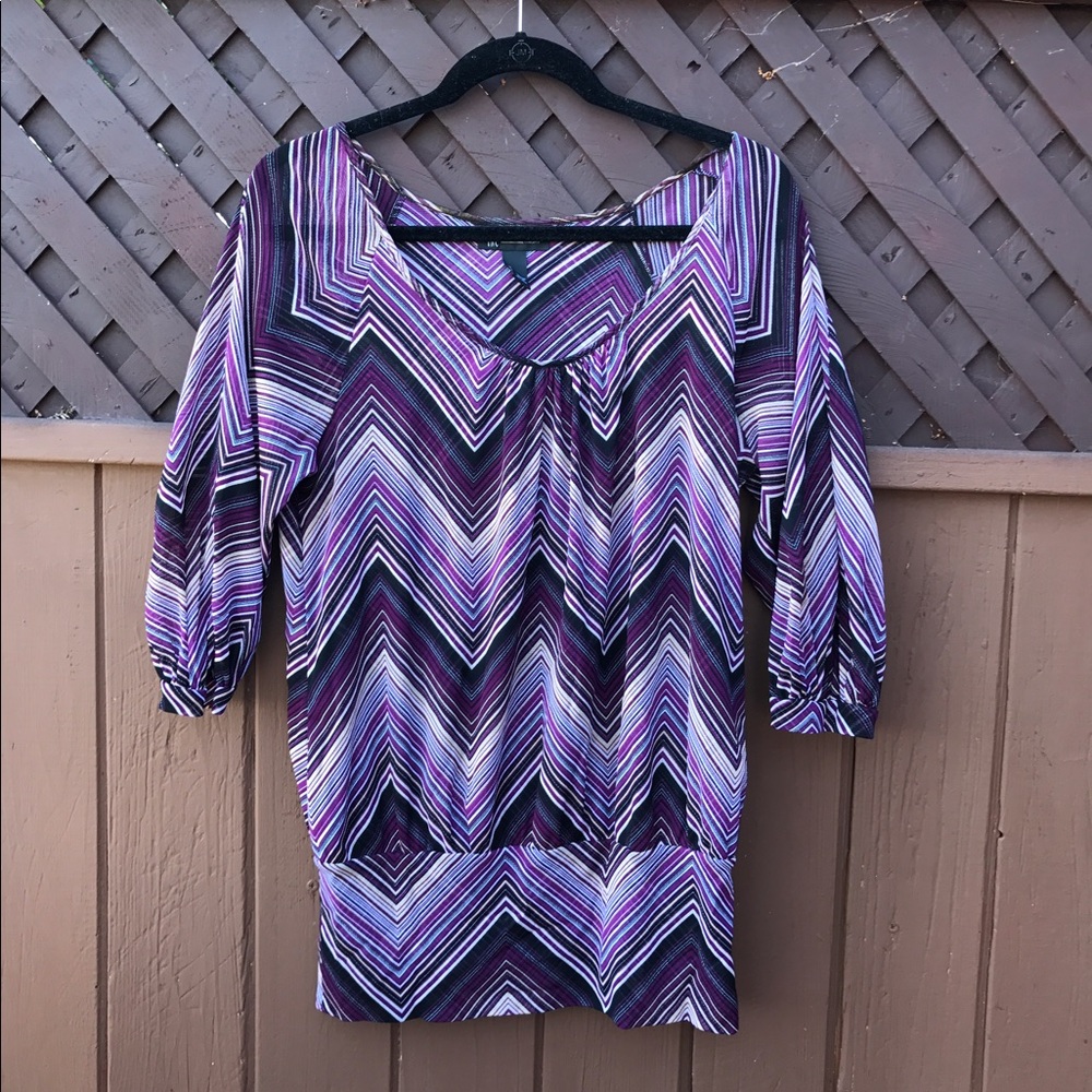 Semi sheen blouse