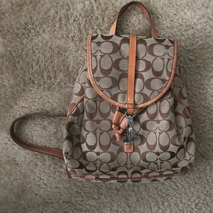 Semi Vintage Coach backpack
