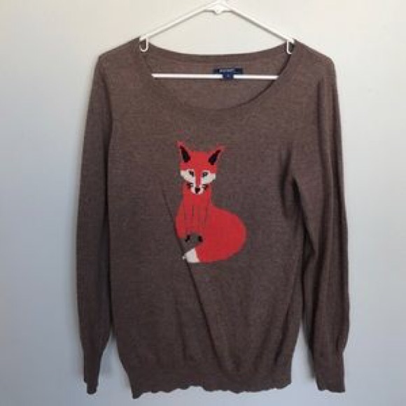 Old Navy Sweaters - Old Navy Fox Sweater Old Navy Sweaters - Old Navy Fox Sweater