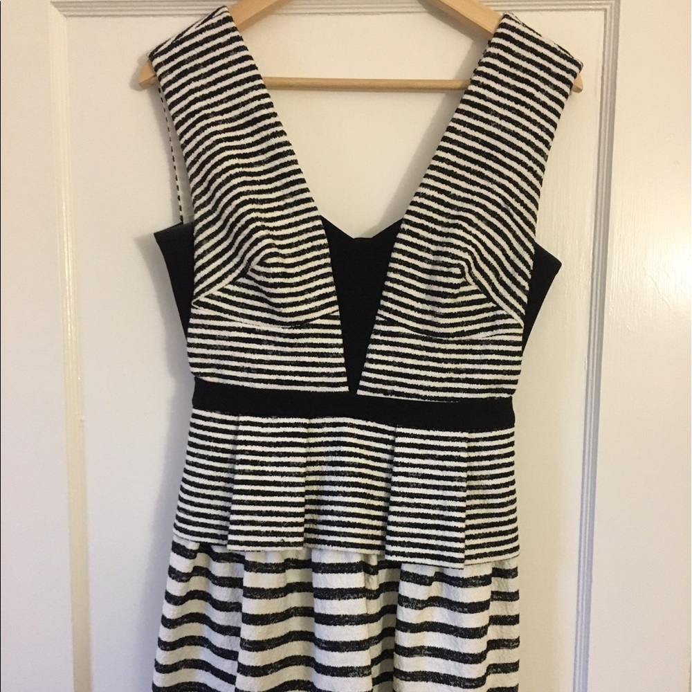 BCBG peplum dress