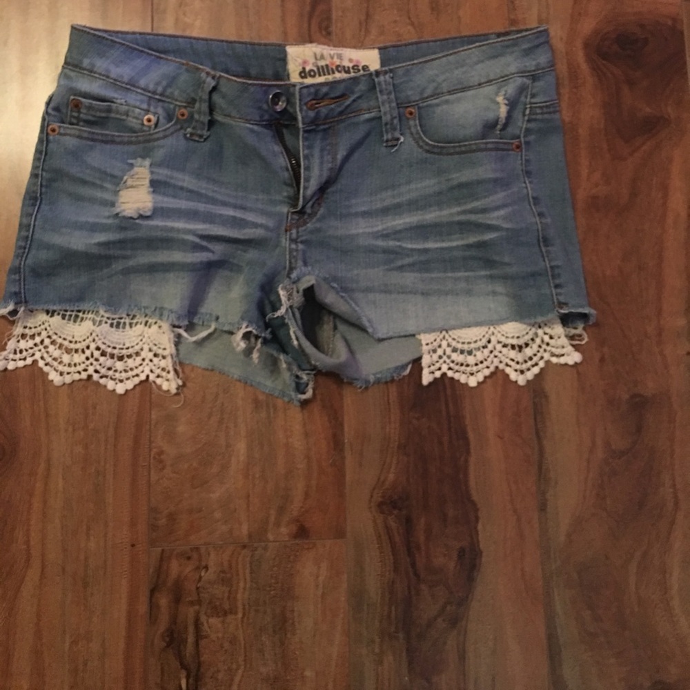 La Vie jean shorts