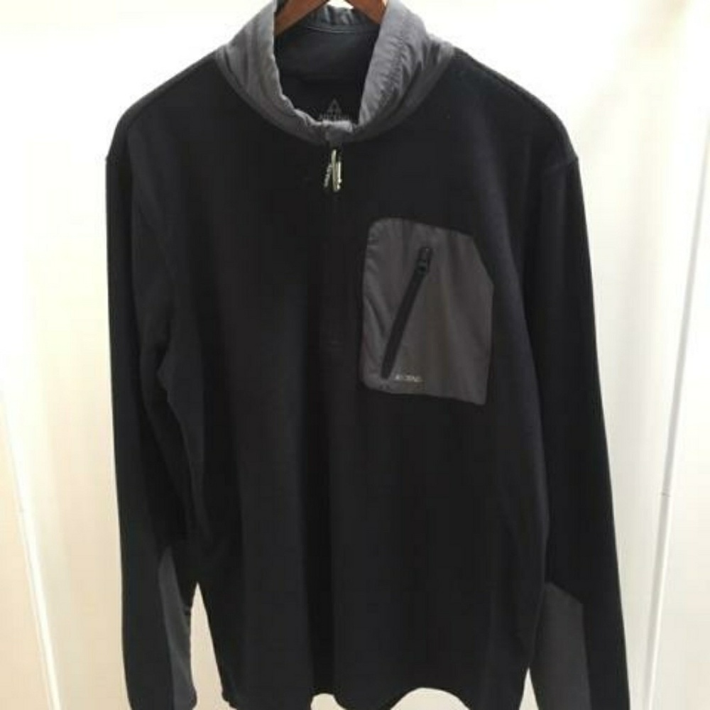 Mens Ascend quarter zip fleece pullover