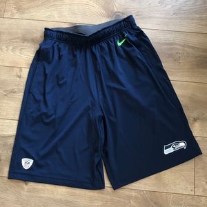 Nike Seattle Seahawks shorts size small
