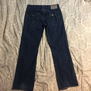 SOLD Awesome navy blue Jeans, worn once only.