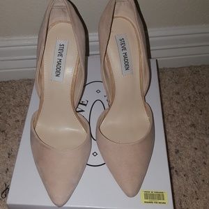 Steve Madden "Varcity Blush Sued" heels