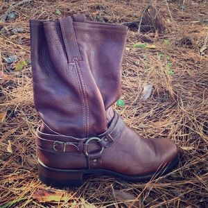 Frye brown leather boots