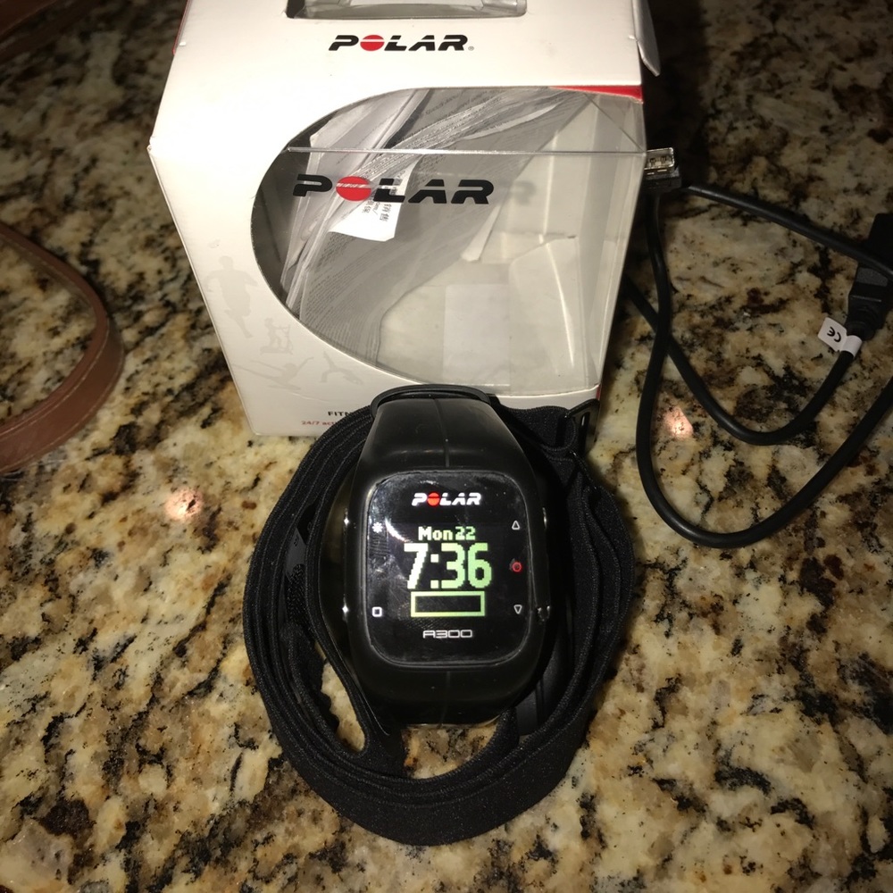 Polar a300 heart tracker watch