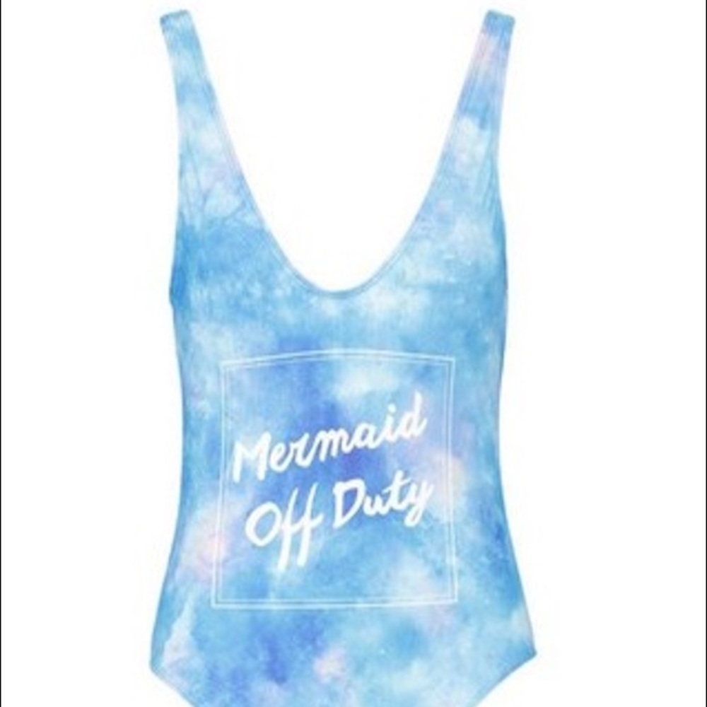 Mermaid Off Duty One Piece - Picture 3 of 3