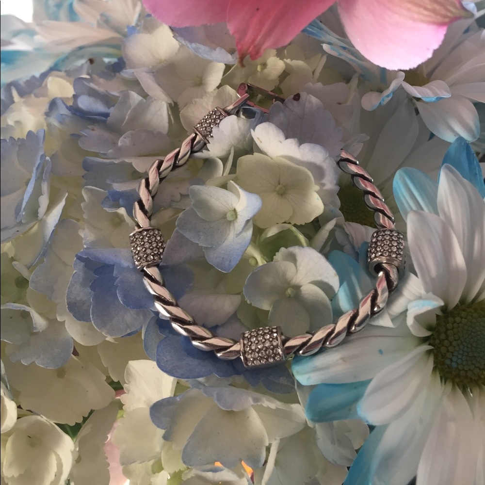 Brighton silver rope bracelet