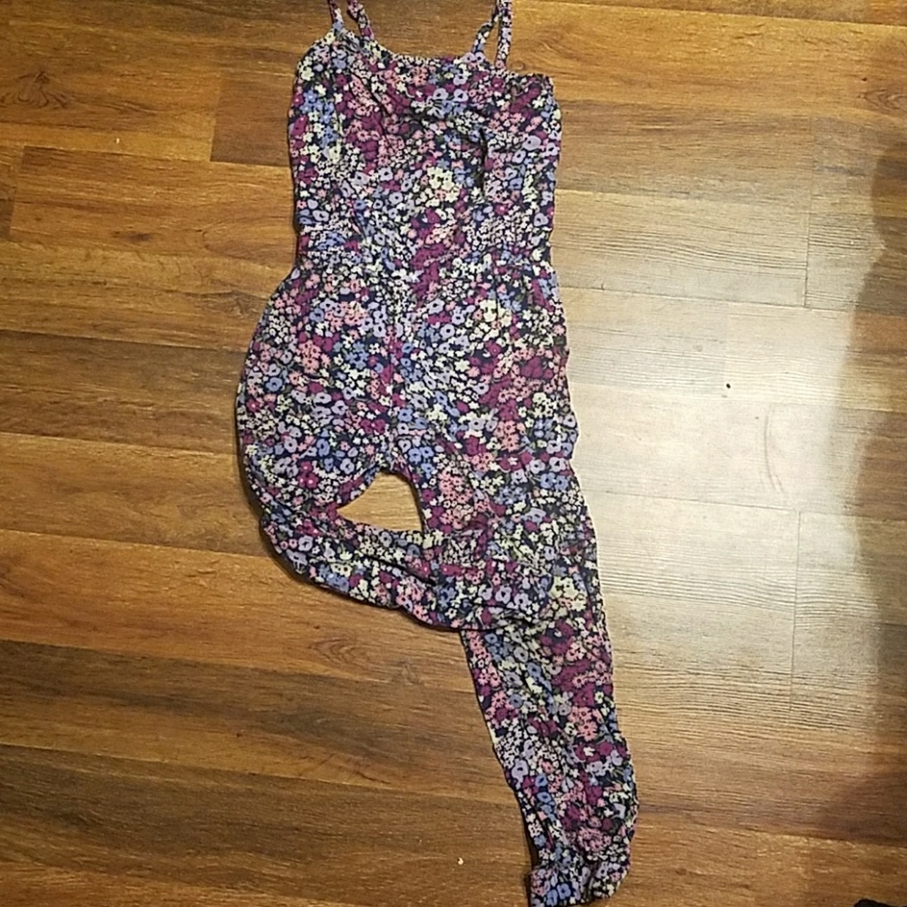 Kids Floral pant jumpsuit