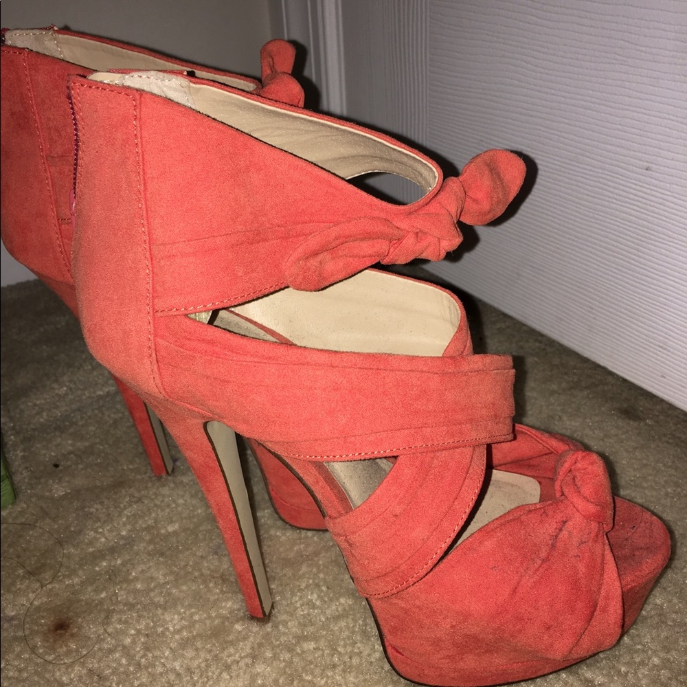 Tangerine Heels
