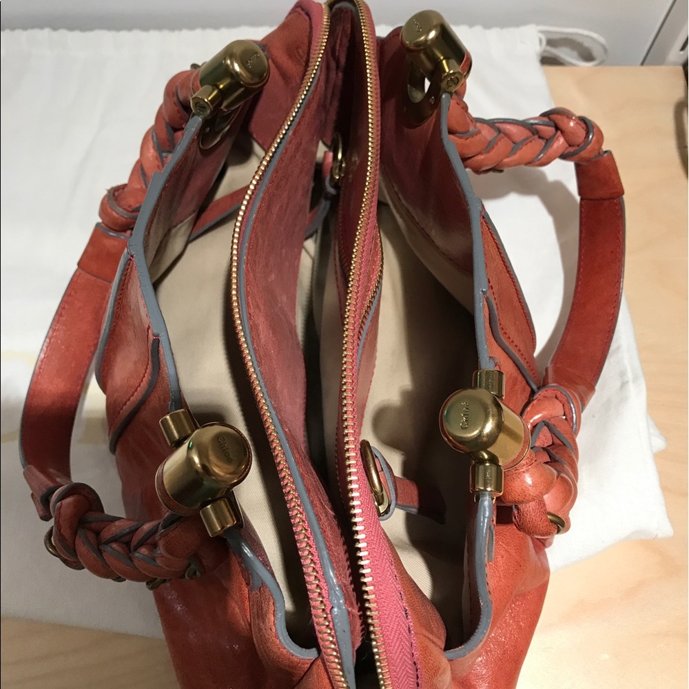 SOLD ✅ Authentic CHLOÉ Leather Heloise Bag - Picture 3 of 8