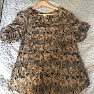 Odille Anthropologie blouse