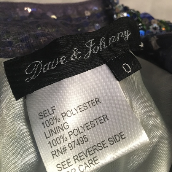 Dave and Johnny Prom Dress - Picture 3 of 4