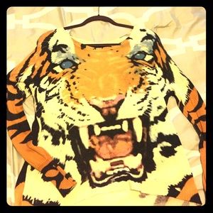 Mink Pink tiger design sweater