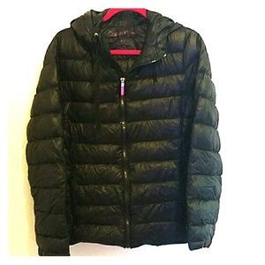 Black Calvin Klein Down Jacket