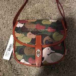 Dooney & Bourke Camo Ducks Field Bag