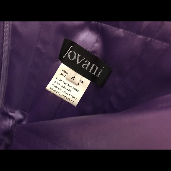 Two piece sequin jovani homecoming dress - Picture 6 of 7