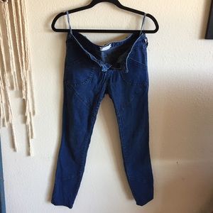 Free people cropped jeans