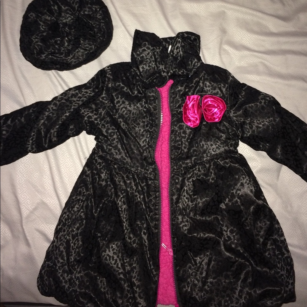 Penelope Mack winter coat and matching hat