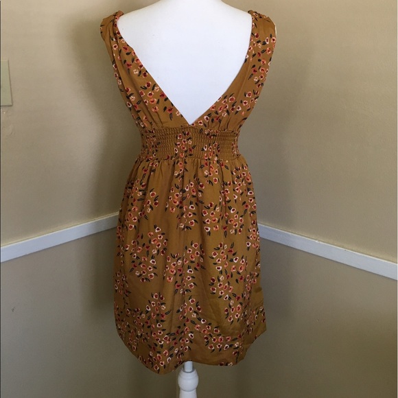 Brand new mustard color dress - Picture 3 of 4