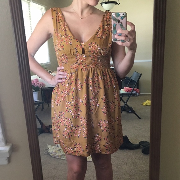Brand new mustard color dress - Picture 4 of 4