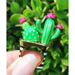 kate spade scenic route cactus ring