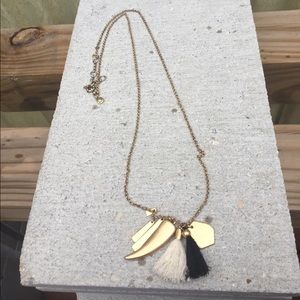 Long J. Crew Tassel Necklace