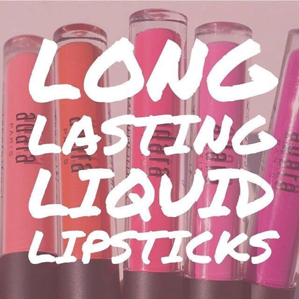 Long lasting liquid matte lipsticks
