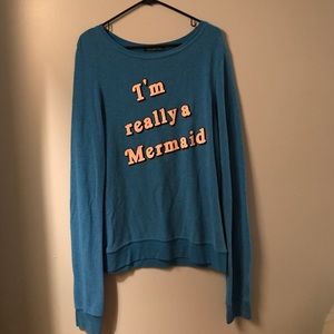 Im really a mermaid longsleeve