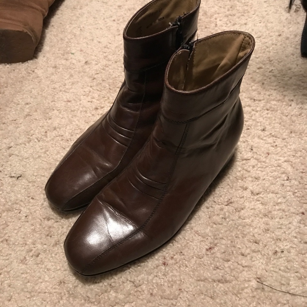 Stacy Adams zipper boots