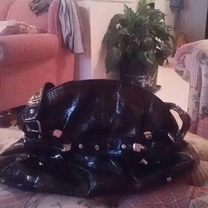 Big leather purse
