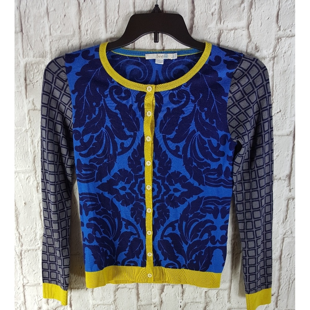 *SOLD* Outside of Poshmark Boden blue sweater - Picture 1 of 3