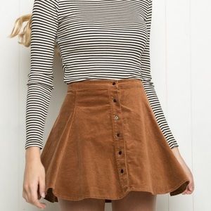 SOLD Brandy Melville Corduroy Skirt