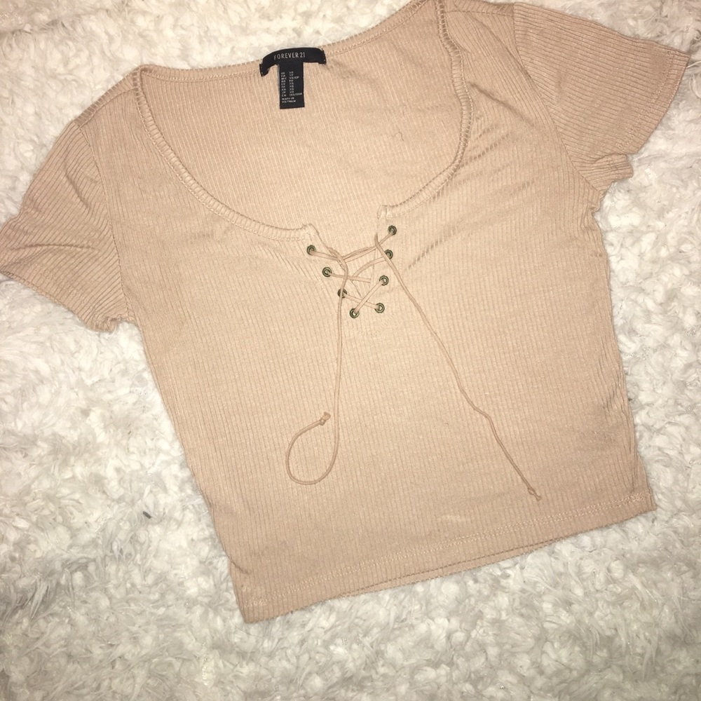 Laceup Croptop✨✨✨