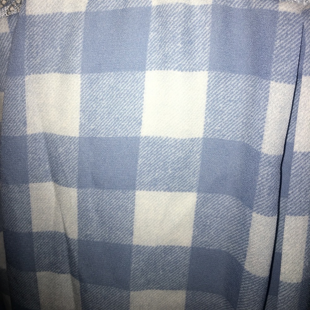 Blue checkered shirt - Picture 4 of 6